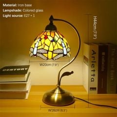  Đèn bàn Tiffany Chuồn Chuồn 