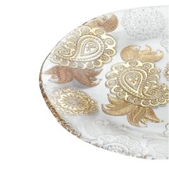  Đĩa IVV Pashmina Clear Gold 37cm 