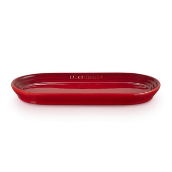 Đĩa Le Creuset Oblong hình chữ nhật 25cm - Màu đỏ anh đào