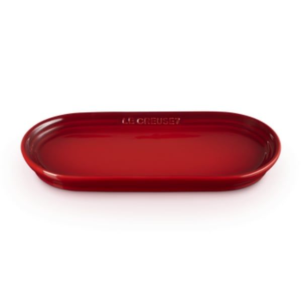 Đĩa Le Creuset Oblong hình chữ nhật 25cm - Màu đỏ anh đào