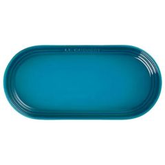  Đĩa Le Creuset Oblong hình chữ nhật 25cm - Xanh đậm 