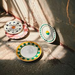  Set 2 đĩa sứ Ponta Dessert Reflections Copenhagen 23cm 