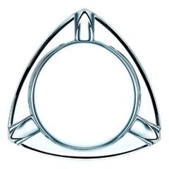  Gạt tàn pha lê Nachtmann 52815 16cm Hình Tam Giác 