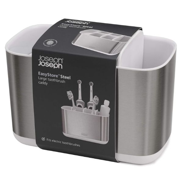 Hộp đựng bàn chải đánh răng Joseph Joseph 70531 inox