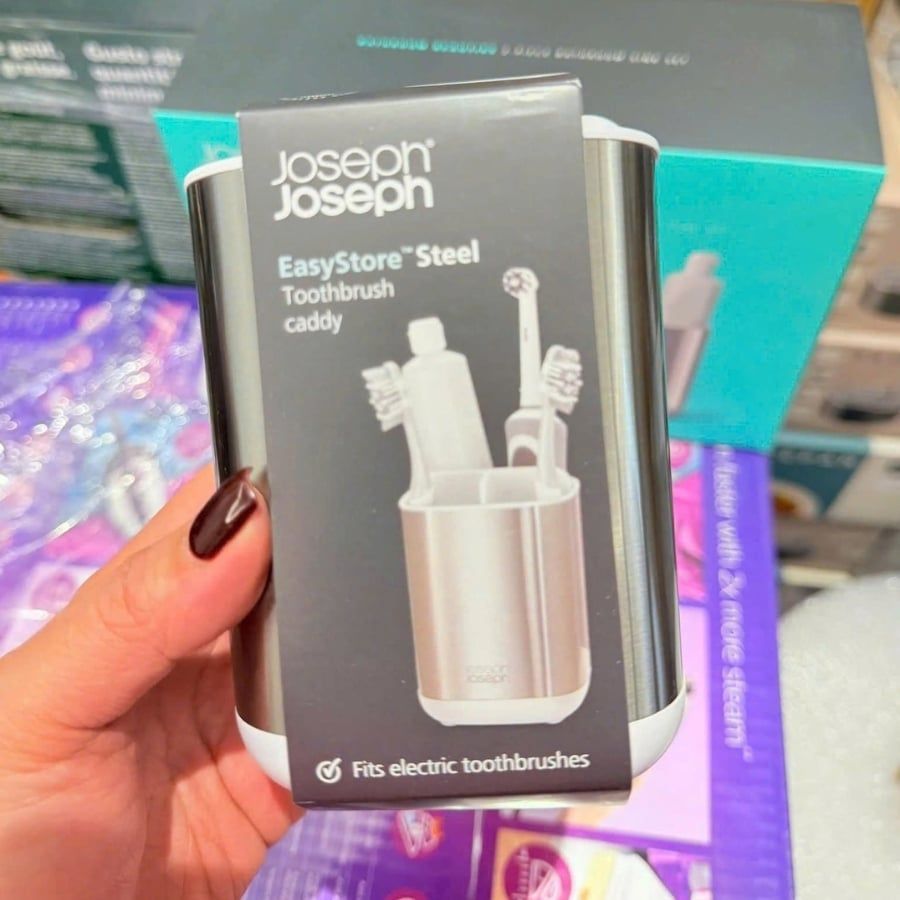 Hộp đựng bàn chải đánh răng Joseph Joseph EasyStore Steel 70530