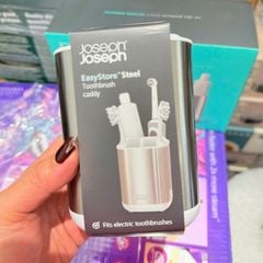 Hộp đựng bàn chải đánh răng Joseph Joseph EasyStore Steel 70530 