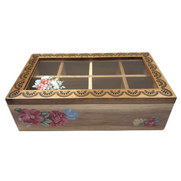 Hộp đựng gia vị 8 ngăn The Pioneer Woman Vintage Floral