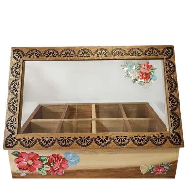 Hộp đựng gia vị 8 ngăn The Pioneer Woman Vintage Floral