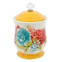  Hũ đựng đồ khô The Pioneer Woman Blossom Jubilee - Màu Vàng cao 22.3cm 