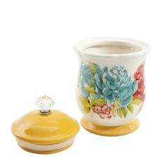  Hũ đựng đồ khô The Pioneer Woman Blossom Jubilee - Màu Vàng cao 22.3cm 