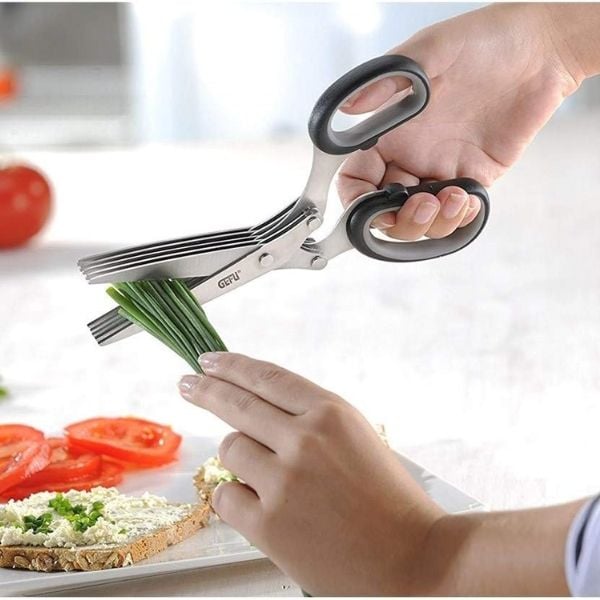 Kéo cắt vụn Gefu dành cho các loại rau thơm, hành lá