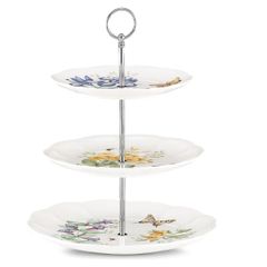  Khay ba tầng Lenox Butterfly Meadow 