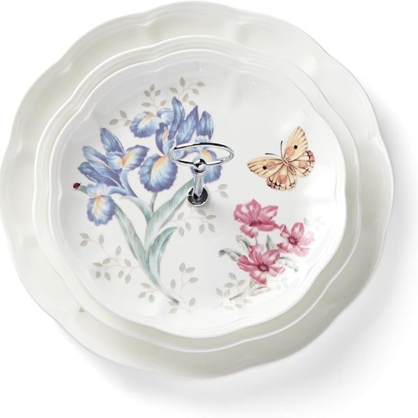 Khay ba tầng Lenox Butterfly Meadow