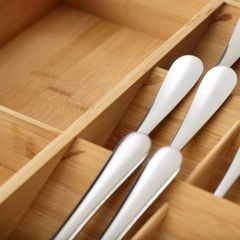  Khay chia ngăn kéo dao thìa dĩa Joseph Joseph DrawerStore Bamboo 851696 