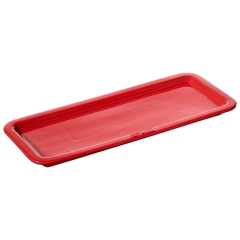 Khay chữ nhật Staub đỏ 36 x 14cm