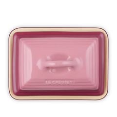  Khay đựng bơ Le Creuset có nắp Màu hồng berry 