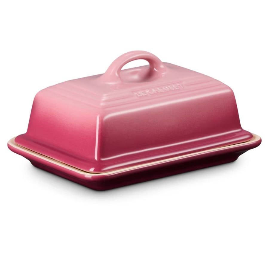 Khay đựng bơ Le Creuset có nắp Màu hồng berry