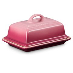  Khay đựng bơ Le Creuset có nắp Màu hồng berry 