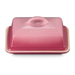  Khay đựng bơ Le Creuset có nắp Màu hồng berry 