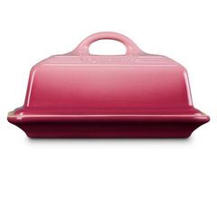  Khay đựng bơ Le Creuset có nắp Màu hồng berry 
