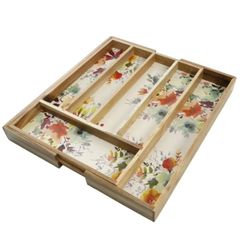  Khay đựng dao dĩa The Pioneer Woman Willow 45x 33cm có mở rộng 