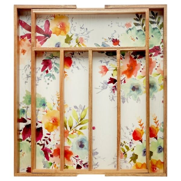 Khay đựng dao dĩa The Pioneer Woman Willow 45x 33cm có mở rộng