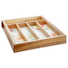  Khay đựng dao dĩa The Pioneer Woman Willow 45x 33cm có mở rộng 