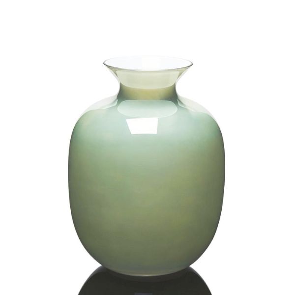 Lọ hoa IVV Rialto - Xanh mint (cao 12cm/ 18.5cm/ 24cm/ 30cm)