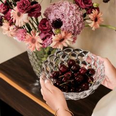  Lọ hoa pha lê Orrefors Raspberry 16cm 