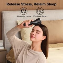  Lược massage đầu Mytrex Vido chuyển động rung ngang 