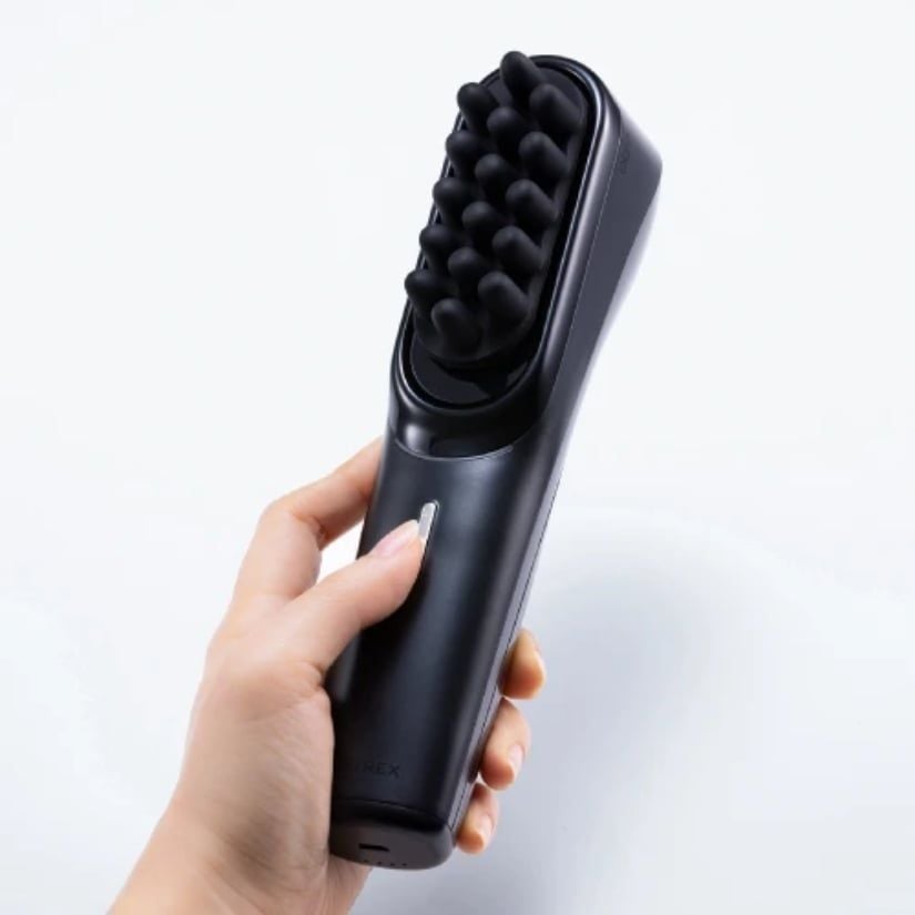 Lược massage đầu Mytrex Vido chuyển động rung ngang