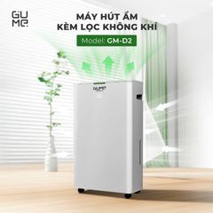 Máy hút ẩm kèm lọc không khí Gume GM-D2
