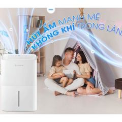  Máy hút ẩm kiêm lọc không khí 60L Lumias D6S-60L phòng 160m 