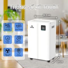 Máy hút ẩm Robitek DH25 25 lít/ngày 
