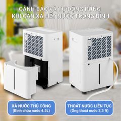  Máy hút ẩm Robitek DH25 25 lít/ngày 