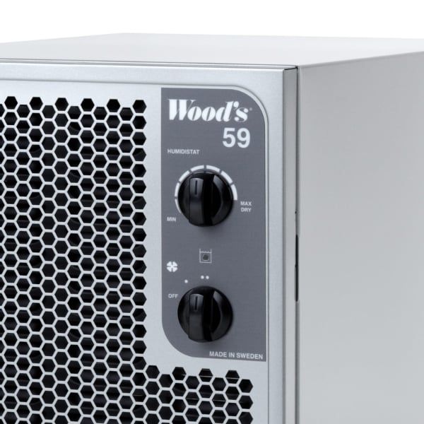 Máy hút ẩm Wood's SW59FX hiệu suất 41 lít/ngày cho phòng tới 230m2