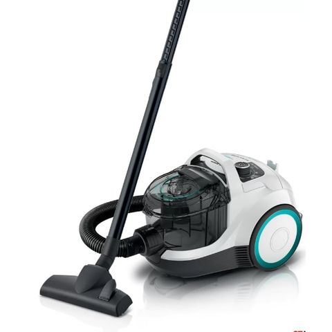 Máy hút bụi Bosch BGS21WHYG màu trắng đen made in EU