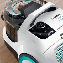  Máy hút bụi Bosch BGS21WHYG màu trắng đen made in EU 