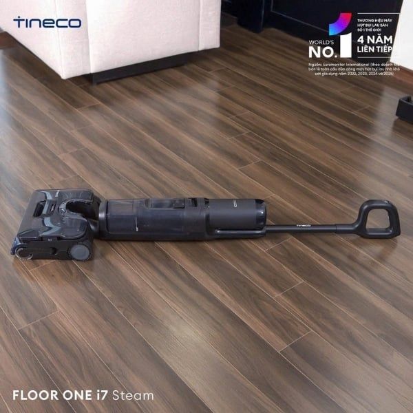 Máy hút bụi lau sàn khô ướt Tineco FLOOR ONE i7 Steam | Hút 22.000Pa,