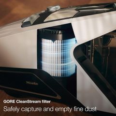  Máy hút bụi Miele Blizzard CX1 PowerLine không túi - Màu Xám 