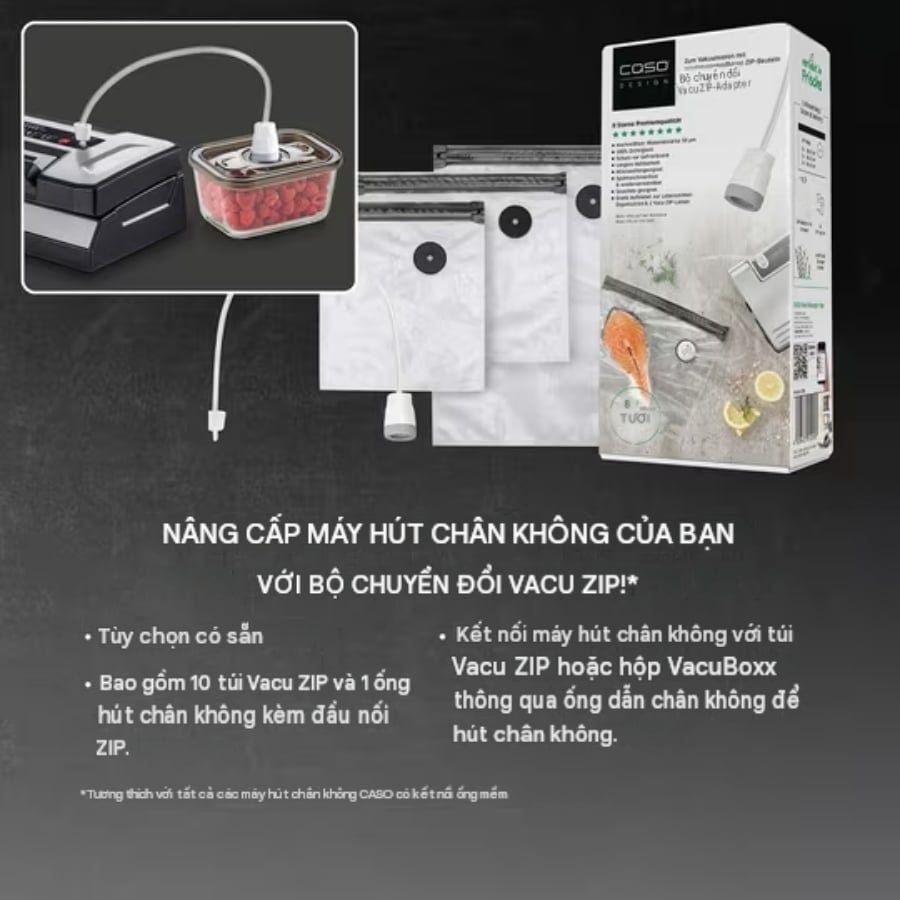 Máy hút chân không Caso VR 190 Advanced