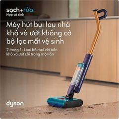  Máy lau nhà Dyson Clean + Wash hygene kèm con lăn sơ cua 