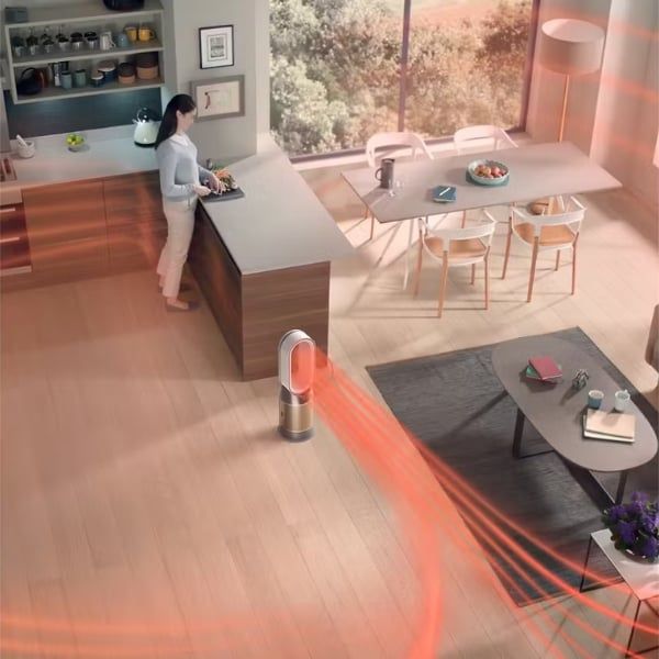 Máy lọc không khí Dyson HP12 kèm sưởi, quạt không cánh 220V - Bản Hàn