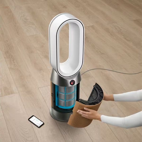 Máy lọc không khí Dyson HP12 kèm sưởi, quạt không cánh 220V - Bản Hàn