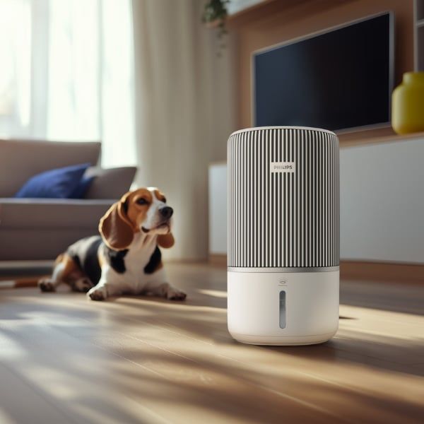 Máy lọc không khí Philips AC3420/10 bù ẩm 78m2 43W
