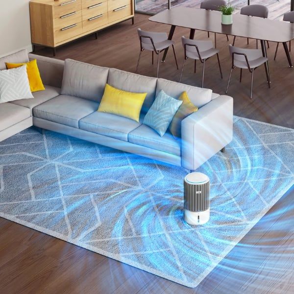 Máy lọc không khí Philips AC3420/10 bù ẩm 78m2 43W