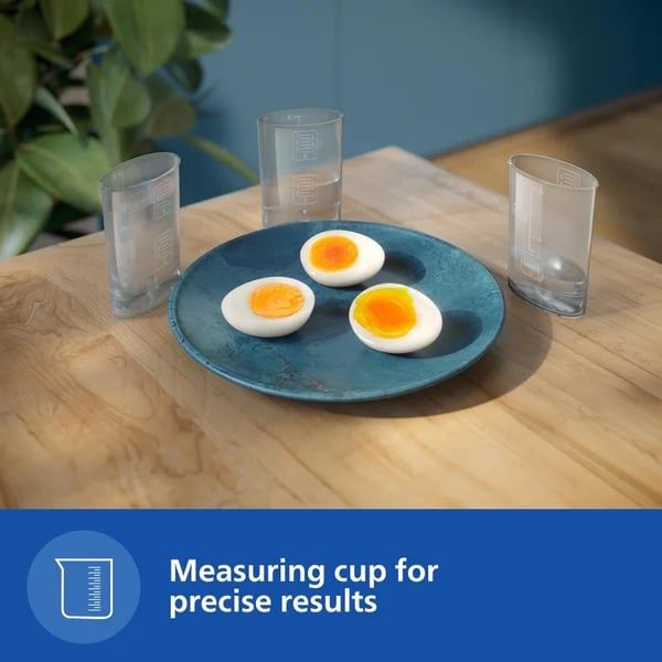 Máy luộc trứng Philips HD9137/90 Series 3000 - 400W màu đen