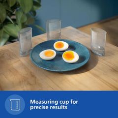  Máy luộc trứng Philips HD9137/90 Series 3000 - 400W màu đen 