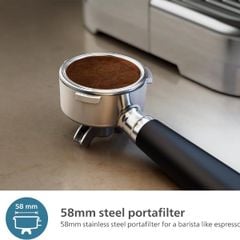  Máy pha cà phê bán tự động Philips Barista Brew PSA3218/01 -Màu bạc 