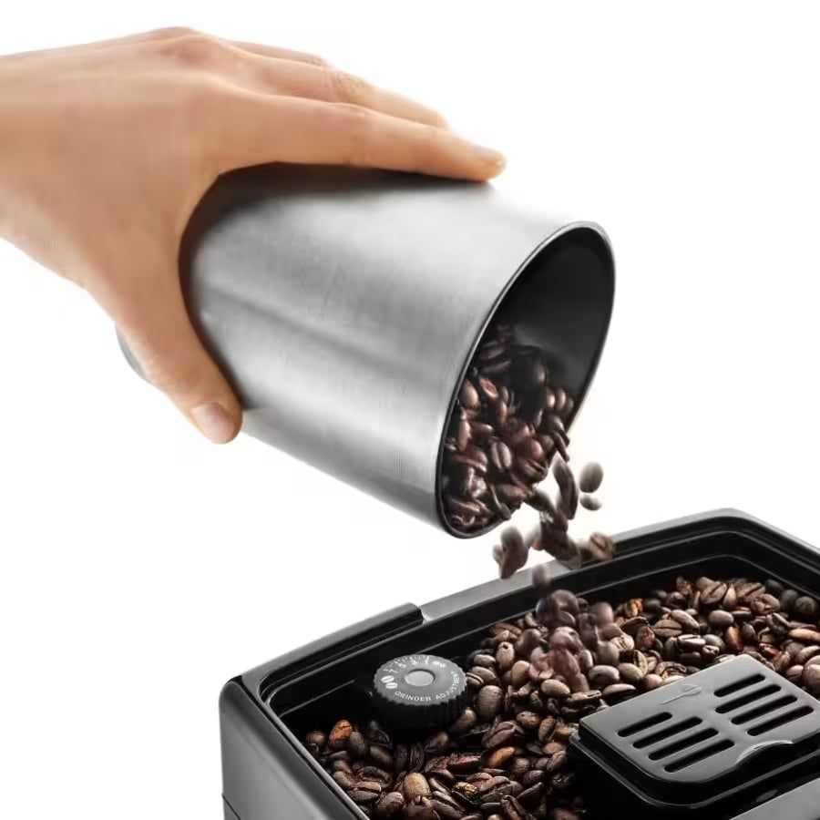 Máy pha cà phê Delonghi Dinamica Ecam 350.35.SB Màu Bạc Đen - Made in